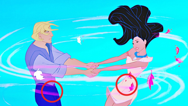 Illustration for article titled 9 Sexual Images Hidden In Your Favorite Disney Cartoons